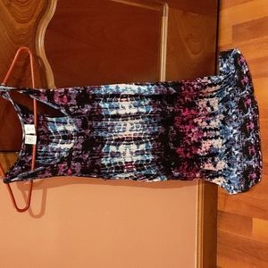 Womans dress multi color,  M